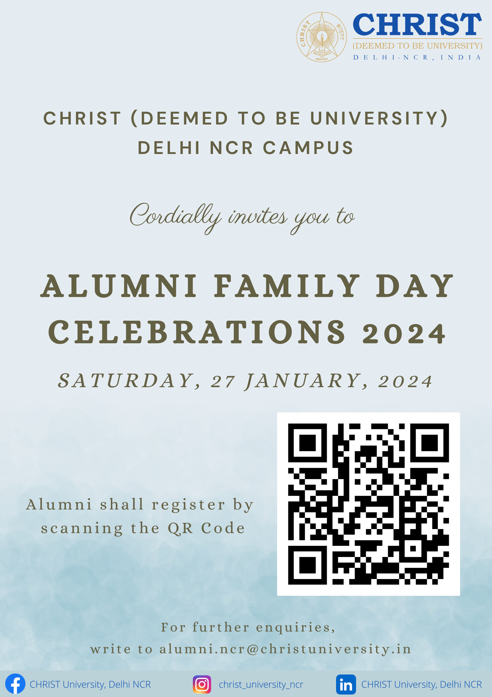 CHRIST (Deemed to be University), Delhi NCR Campus